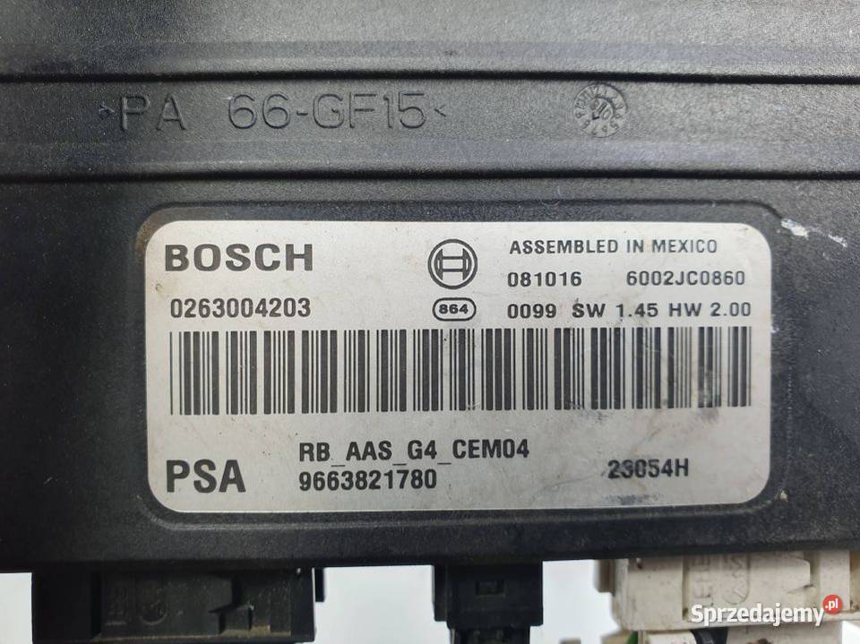 MODUŁ VOLKSWAGEN CRAFTER PDC 9663821780 kujawsko-pomorskie Lipno