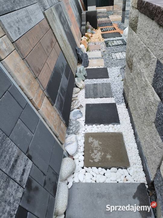 Trawertyn płyta tarasowa chodnikowa betonowa Kraków
