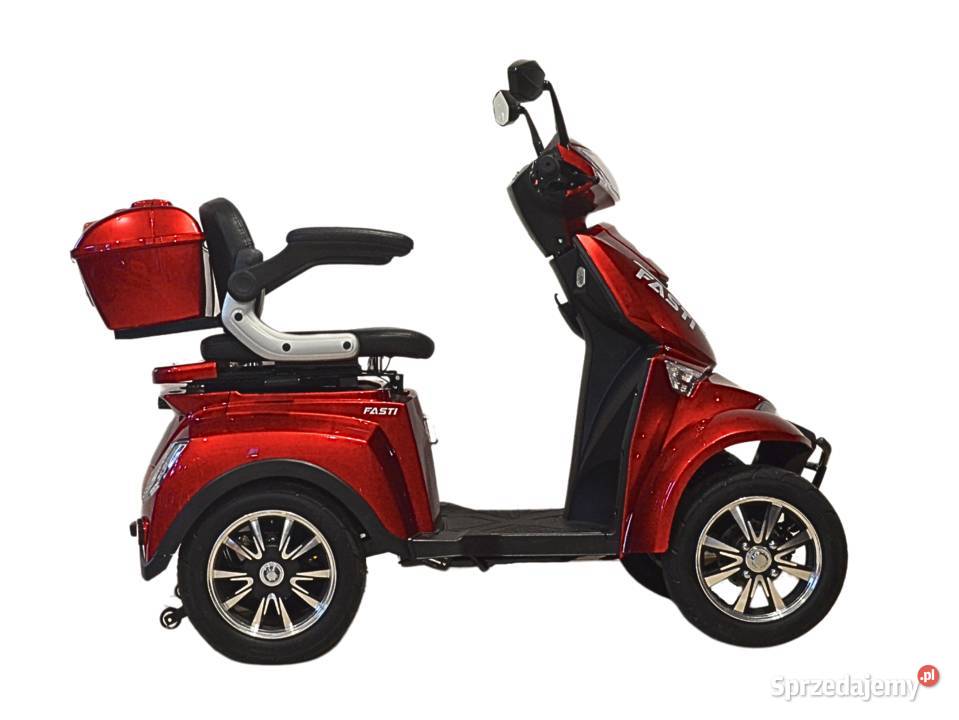 Skuter elektryczny FASTI 4 czterokołowy Rok produkcji 2023 Motocykle, skutery, quady Kraków sprzedam