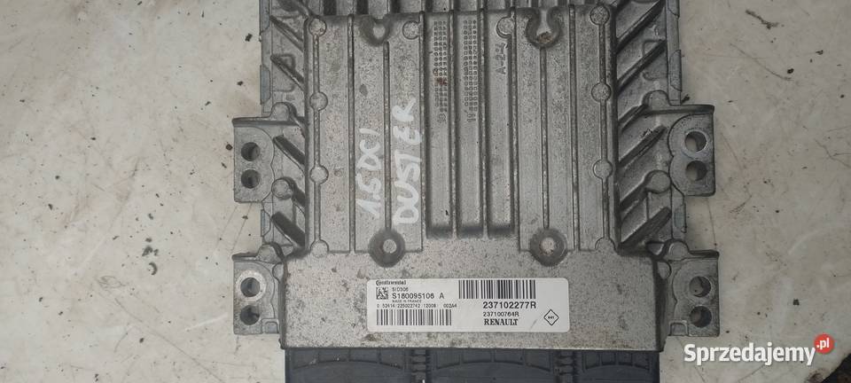 DACIA DUSTER I 15dci komputer 237102277R osobowe Kielce sprzedam