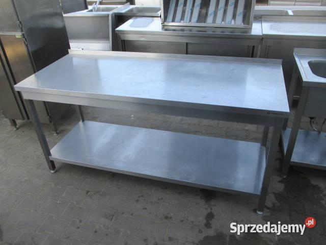 STÓŁ GASTRONOMICZNY Z PÓŁKĄ 1807085 Gastronomia wielkopolskie Ostrów Wielkopolski