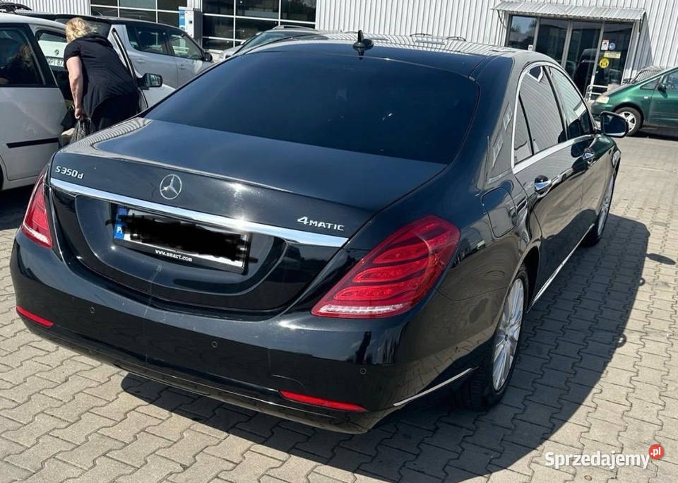 Mercedes S klasa 350d 4matic Long bezwypadkowy automatyczna Raszyn