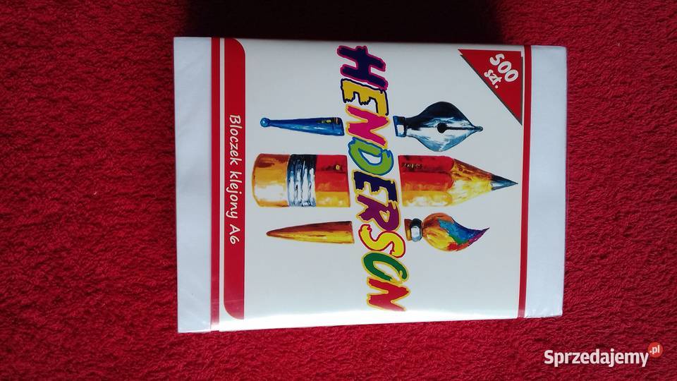 Bloczek Notes A6 klejony 500 kartek Skawina