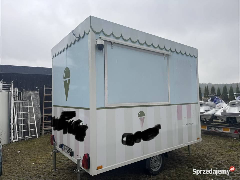 Przyczepa gastronomiczna gotowa do pracy Gastronomiczne pomorskie Gdynia