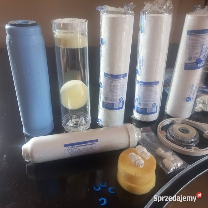 Zestaw wkładów i akcesoriów do filtra Warszawa