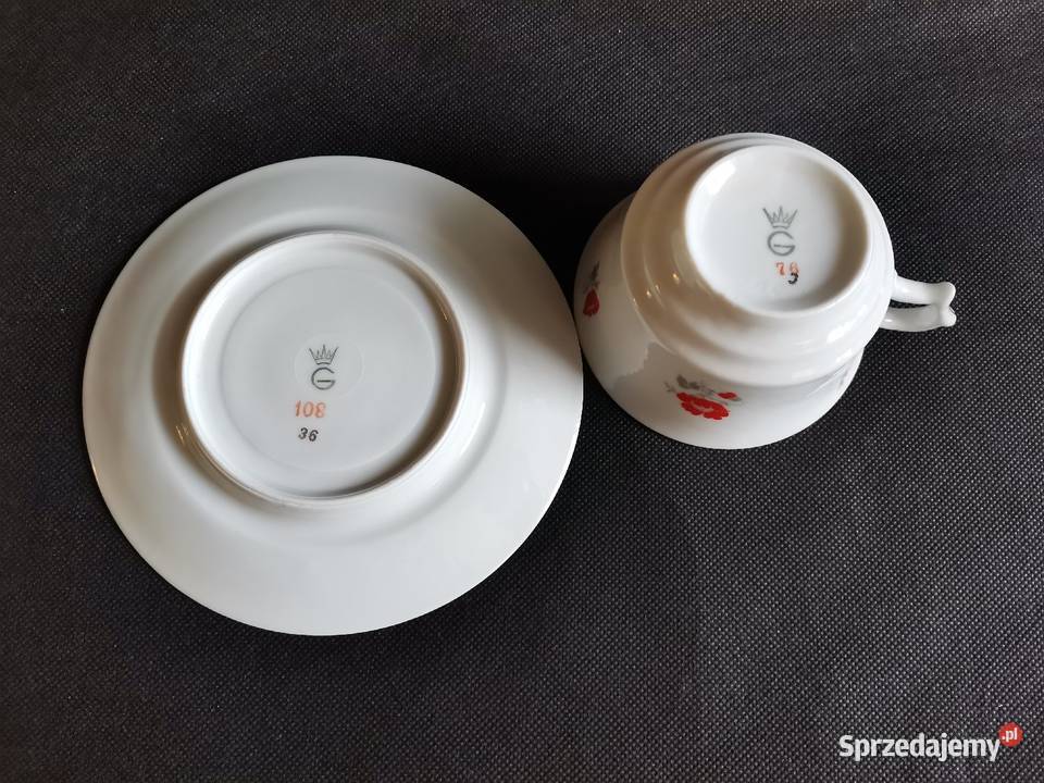 Stara Śląska porcelana Giesche Art Deco 1930 sprzedam