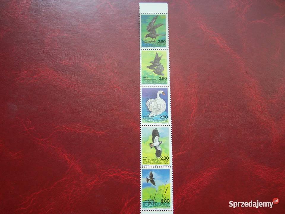 Dania 1986 MNH Mi 872 76 Fauna Ptaki Tychy