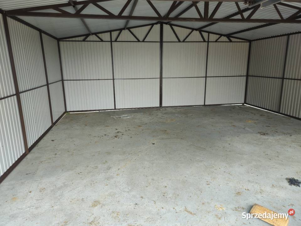 6x58 Garaze Blaszane Garaż Blaszany Blaszak Sprzedaż Rybnik
