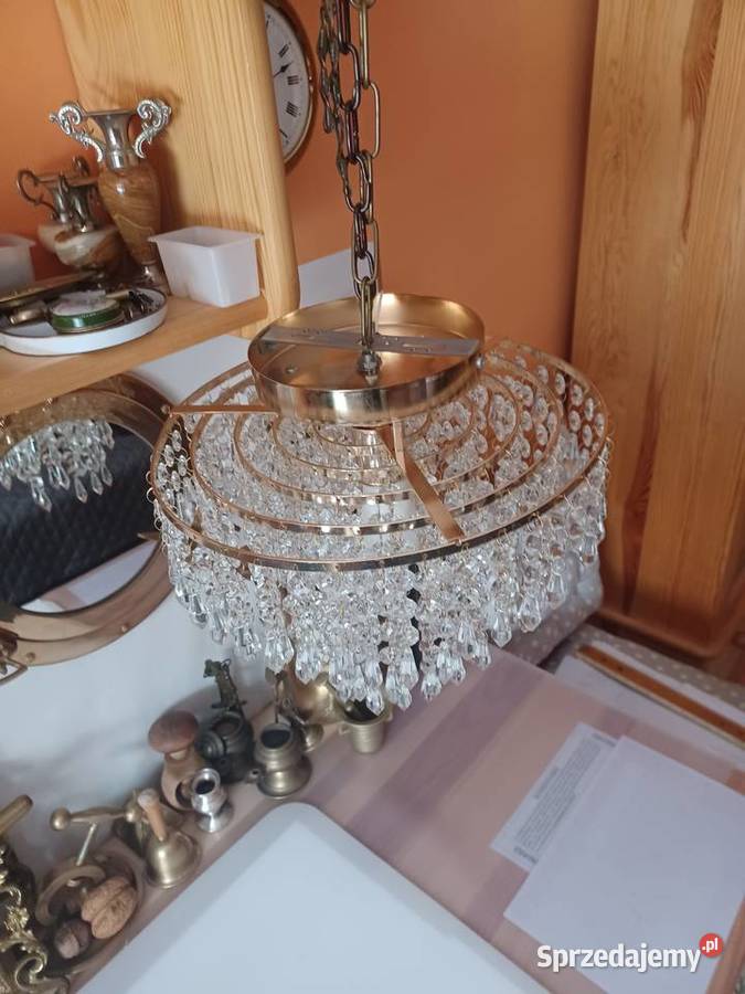 Piękny żyrandol skandynawski Poznań sprzedam