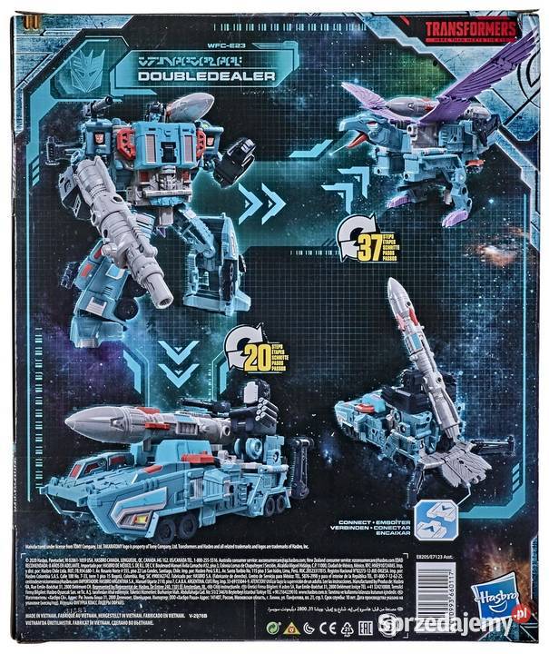 Figurka Transformers Earthrise Doubledealer Mogilany