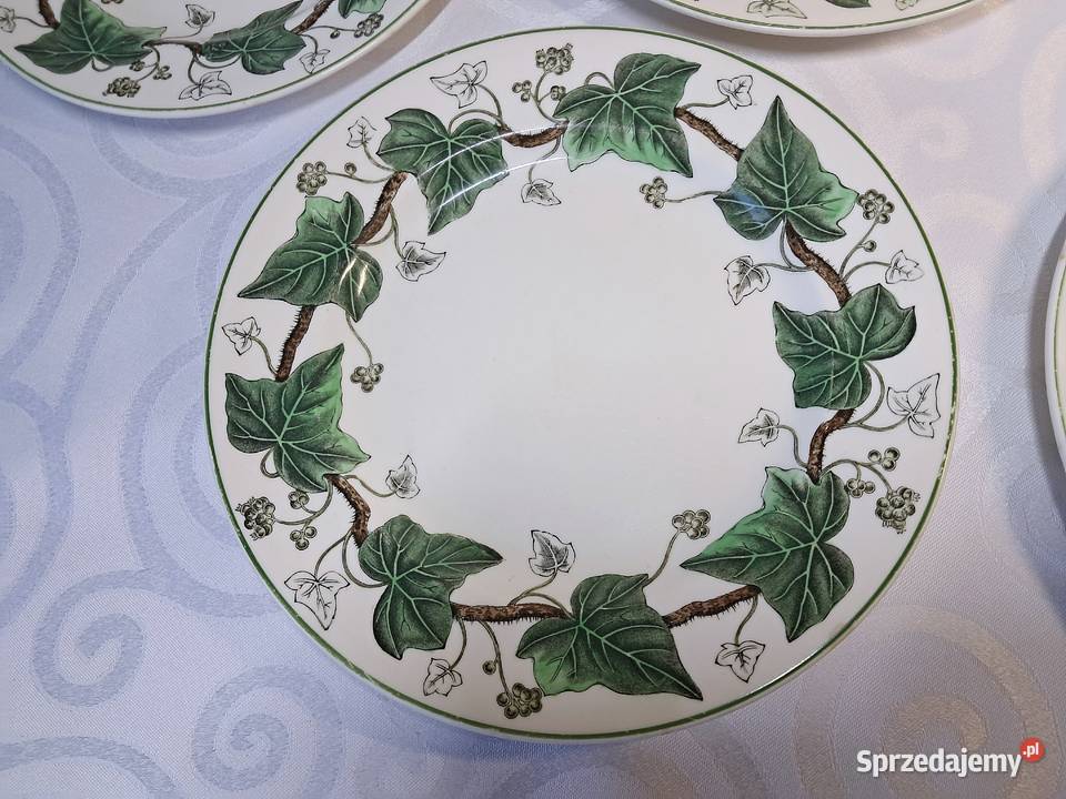 Komplet 5 oryginalnych talerzy Wedgwood Napoleon Strzelce Krajeńskie