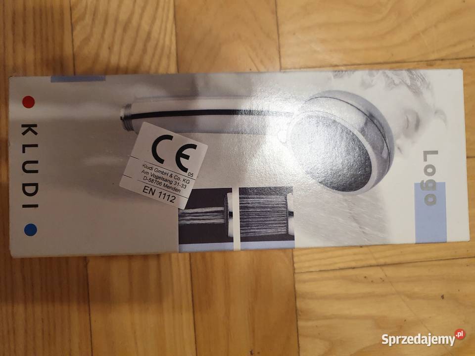 SŁUCHAWKA PRYSZNICOWA KLUDI LOGO Warszawa sprzedam