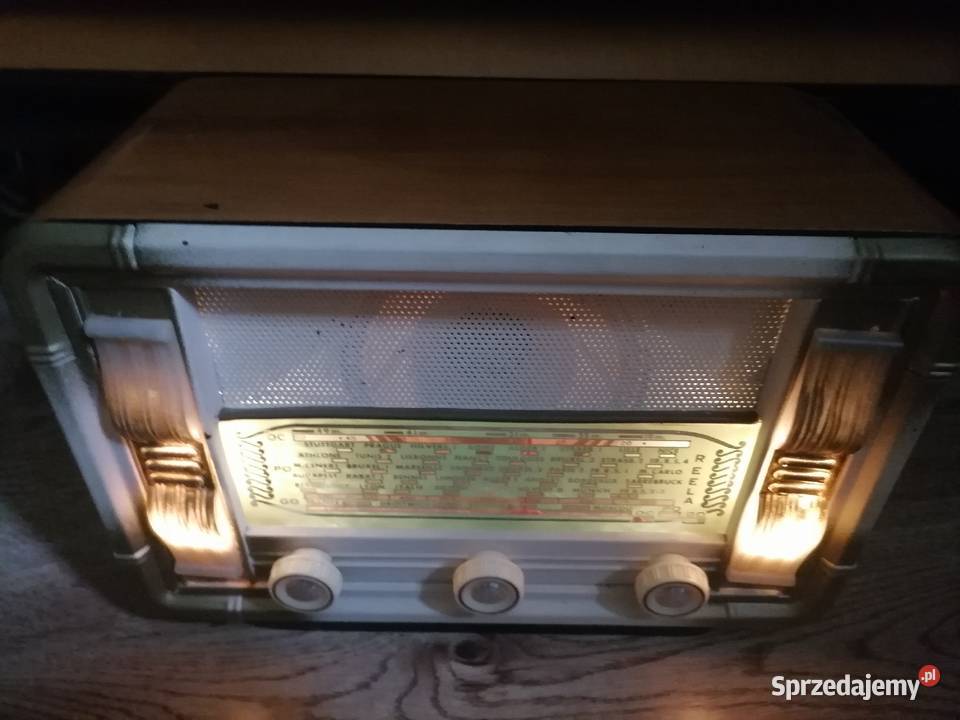 Stare radio lampowe z lat 50 tych Sprawne