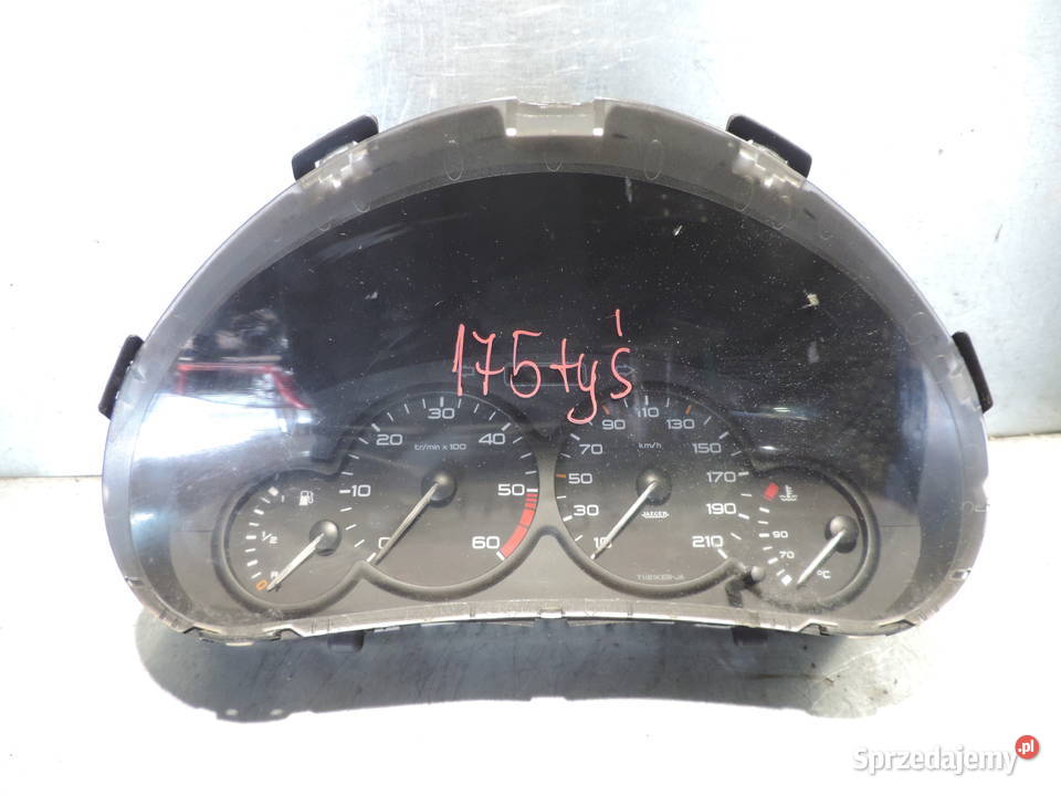 LICZNIK PEUGEOT 206 20 HDI 2WTYCZKI 9641573680