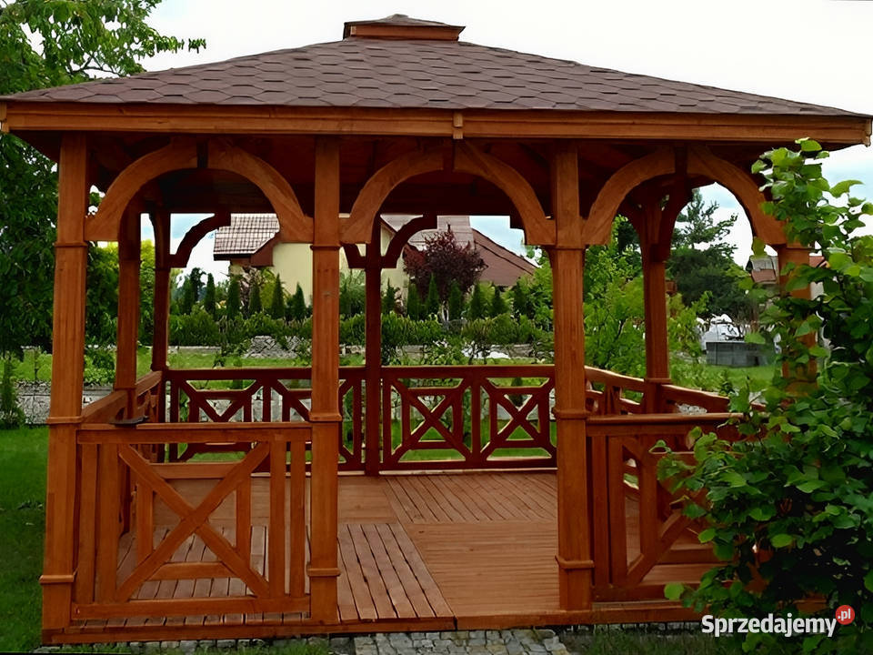 ALTANA 18 4x4 DREWNIANA KWADRAT OGRODOWA ALTANKA Parzymiechy