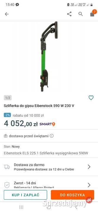Szlifierka do gipsu einbenstock Namysłów