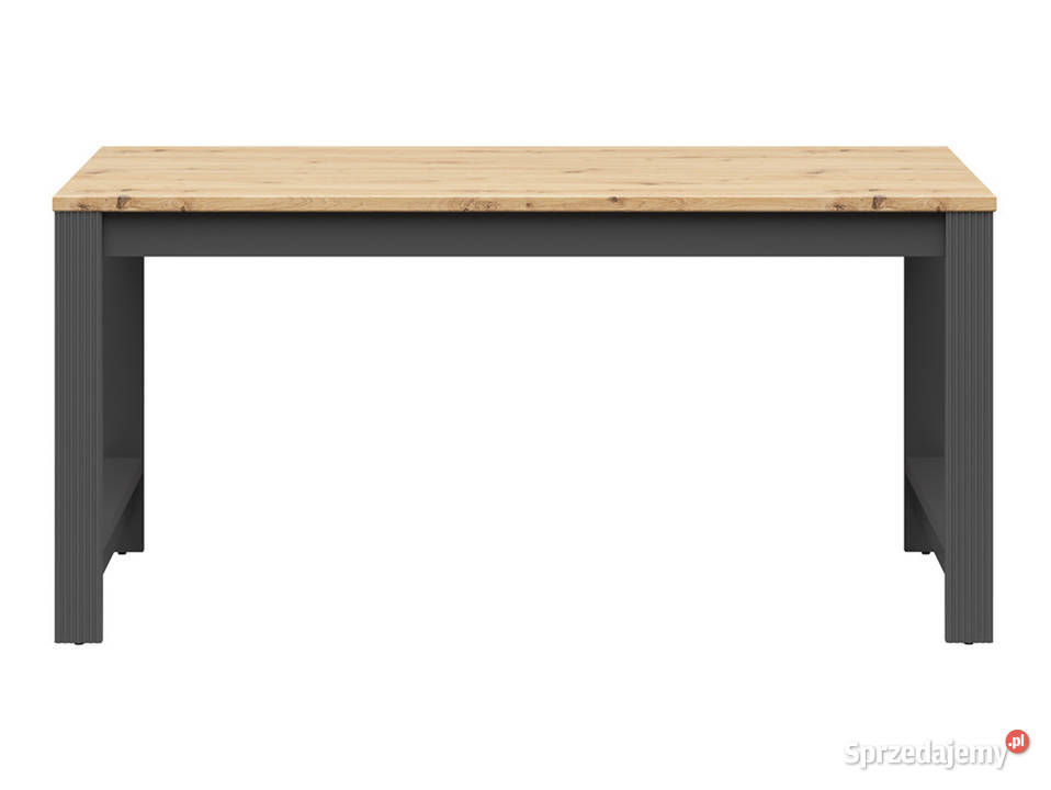 Biurko stół BRW duże 160x80 dąb grafit nowe Biurka Dęblin