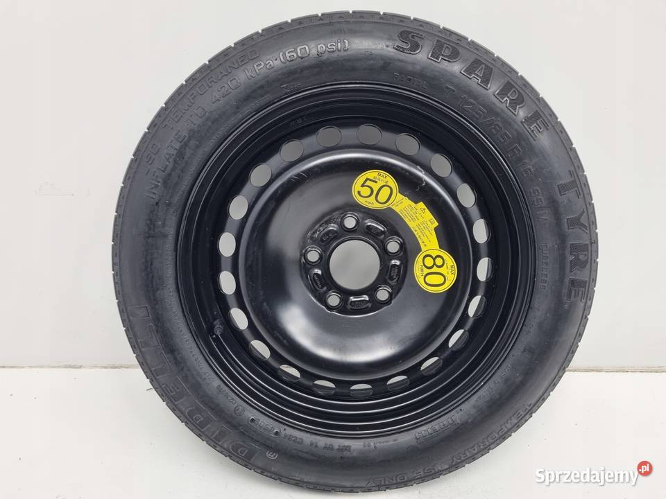 KOŁO DOJAZDOWE Volvo S40 II V50 C30 12585 R16