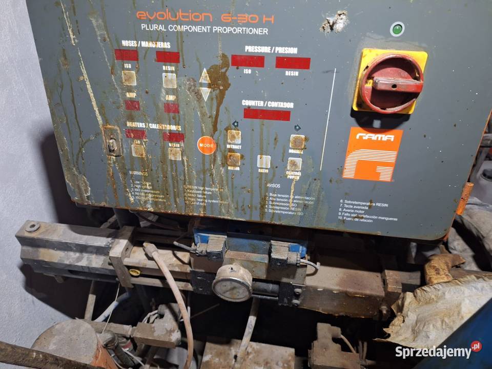Maszyna do natrysku pianki EVOLUTION G30H dolnośląskie Bielawa