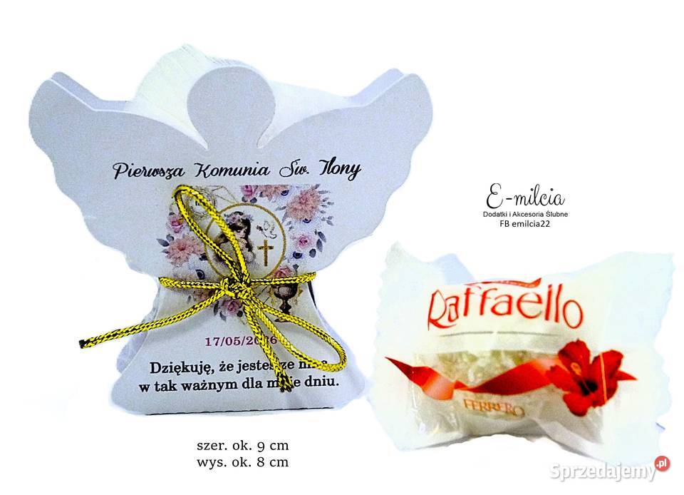PODZIĘKOWANIE GOŚCI ANIOŁEK z Raffaello KOMUNIA lubuskie Zielona Góra