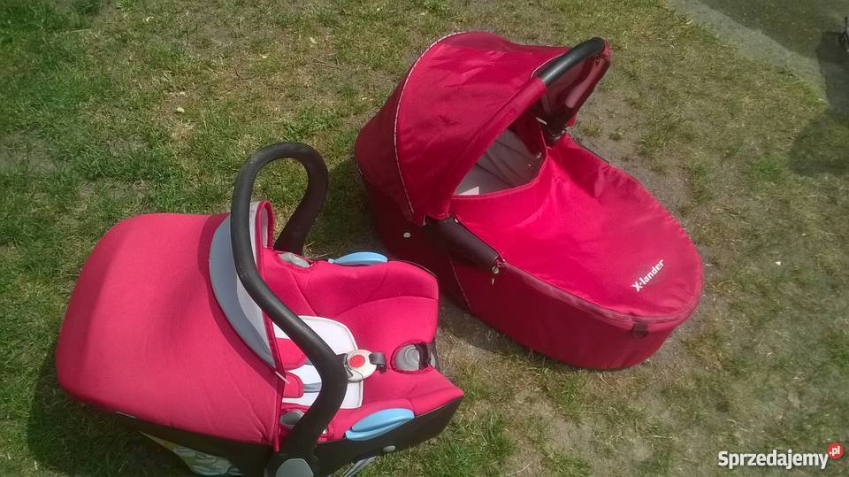 wózek Xlander XA kolor energy czerwony wielkopolskie Chodzież sprzedam