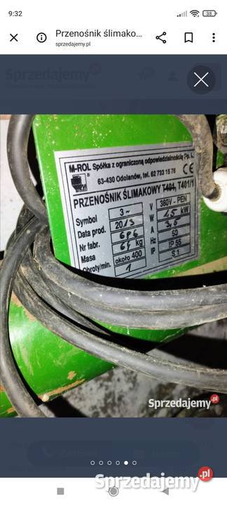 ŻmijkaPrzenośnik ślimakowy fi110 X2 Pozostałe Milejów