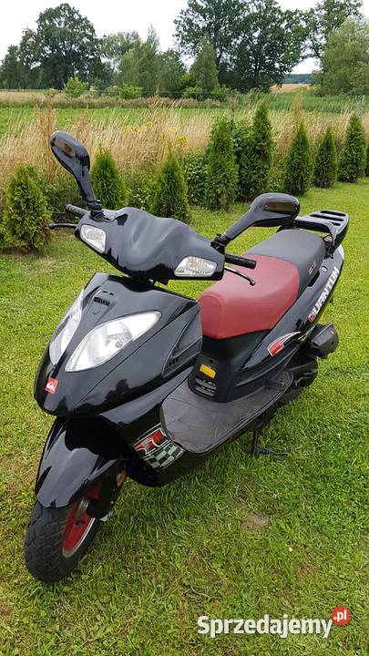 Skuter 4T Romet Motors z małym przebiegiem dolnośląskie Grabowno Małe