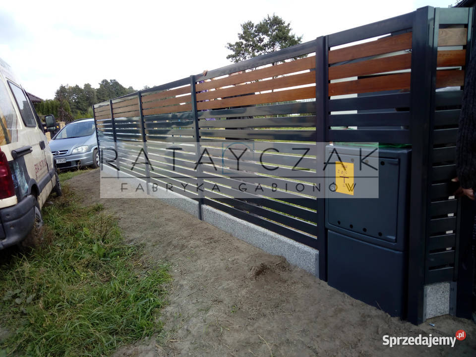 Nowoczesne OGRODZENIA PALISADOWE PRODUCENT Przęsła Toruń