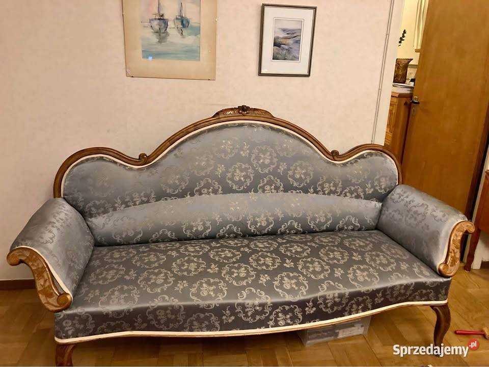 Przepiekna sofa z poczatku XXw 90cm podlaskie Białystok sprzedam