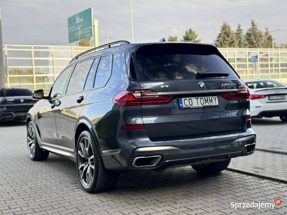 BMW X7 M50d Polska Sky Lounge Masaże Executive Węgrzce