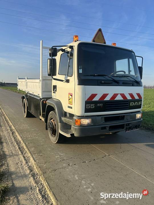 Daf 55 230 wywrotka dwuosiowa 15tdmc resor Rogów