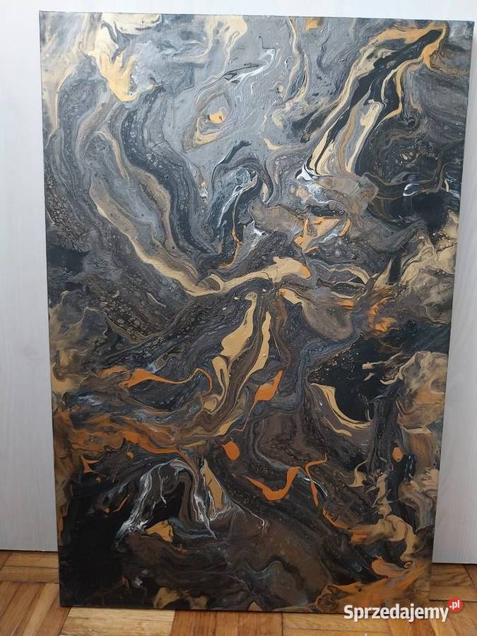 Bezdroża Otchłani własnoręcznie malowany obraz