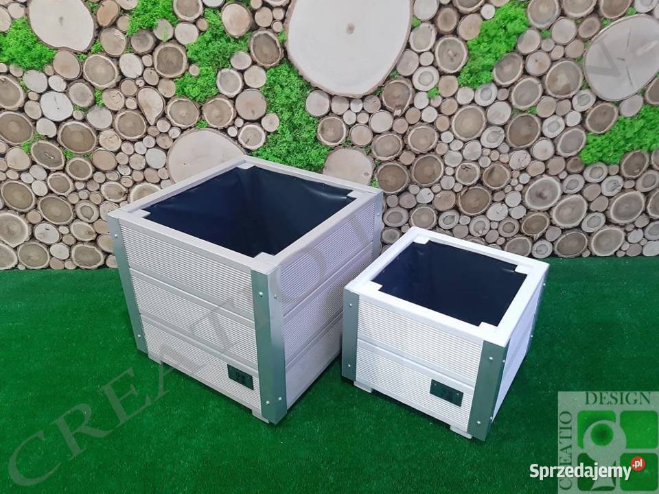 Donica drewniana 353528 doniczka skrzynka wielkopolskie