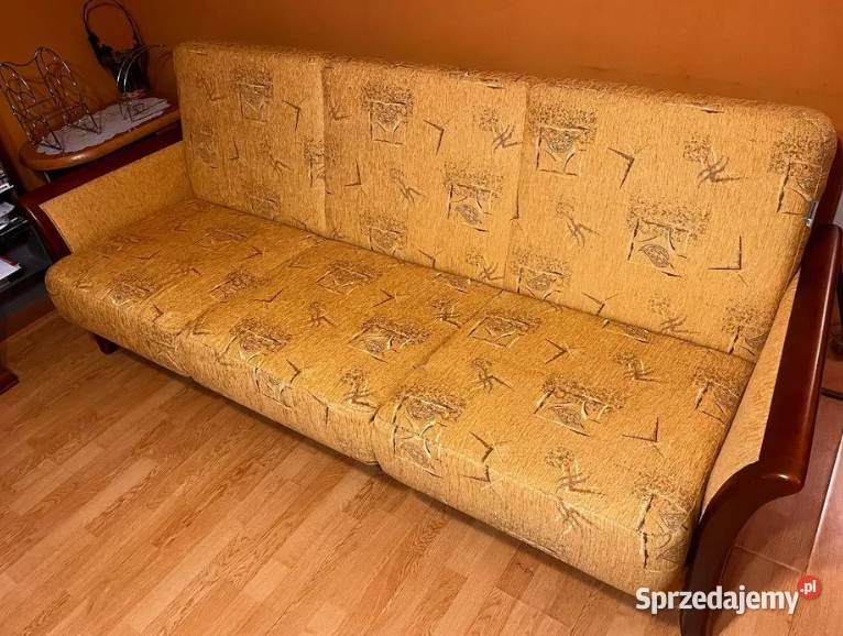 Wypoczynek wersalka rozkładana 2 fotele Stan Tczew