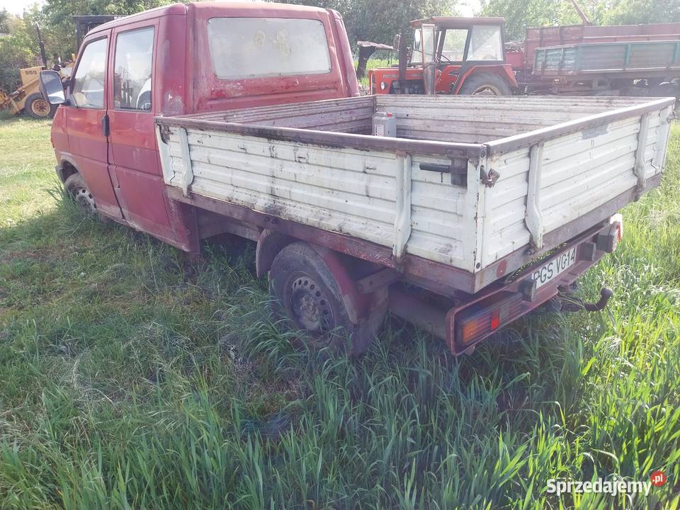 Sprzedam vw transporter T4 doka 1km Borek