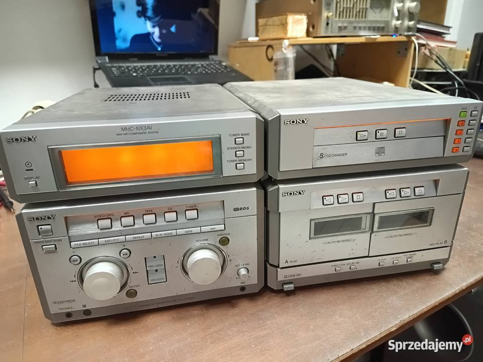 Sony MHC NX 3 AV uszkodzony Warszawa