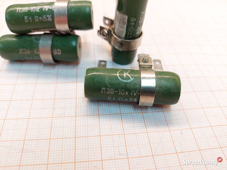 Rezystor Regulowany 51Ohm PZV10x 4 A343 Czechowice-Dziedzice