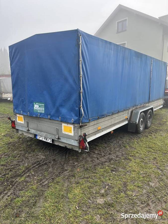 Przyczepa 6m plandeka 2000 dmc Zator