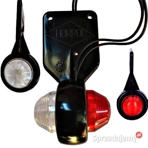 Lampa obrysowa LED LEWA 12V 24V Lampka Rawa Mazowiecka