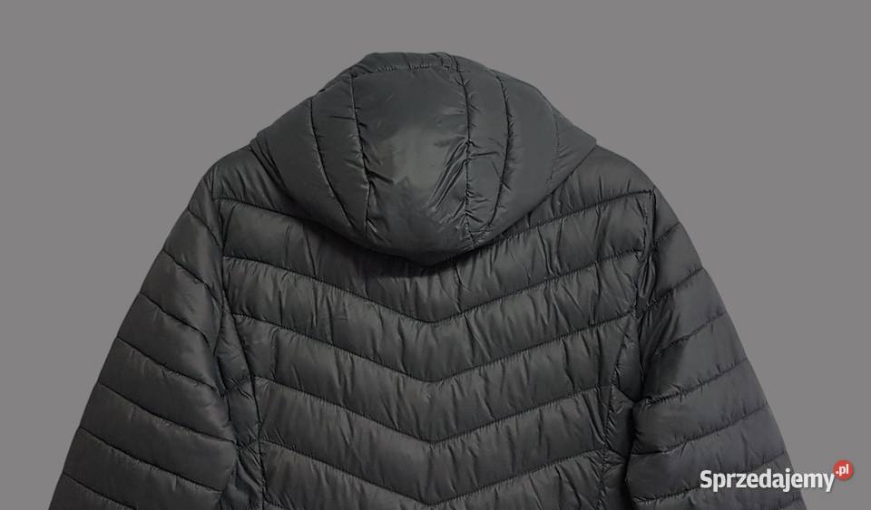 Damska lekka pikowana kurtka ciemno szary Chrzanów sprzedam