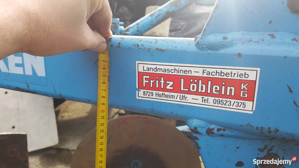 PŁUG LEMKEN OPAL 90 21 OBROTOWY MECHANICZNIE Podłęże sprzedam