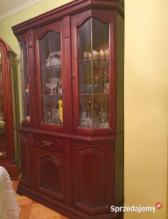 Kredens drewniany witryna Dom i Ogród