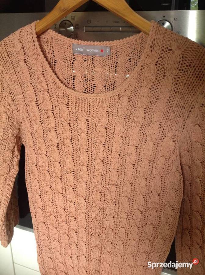 Sweter Sweterek Damski ae Women M Łososiowy lubuskie Nowa Sól