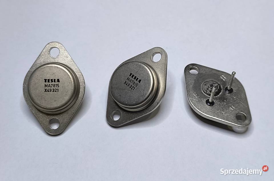 Stabilizator MA7815 TESLA Części i akcesoria Elektronika pomorskie Gdańsk