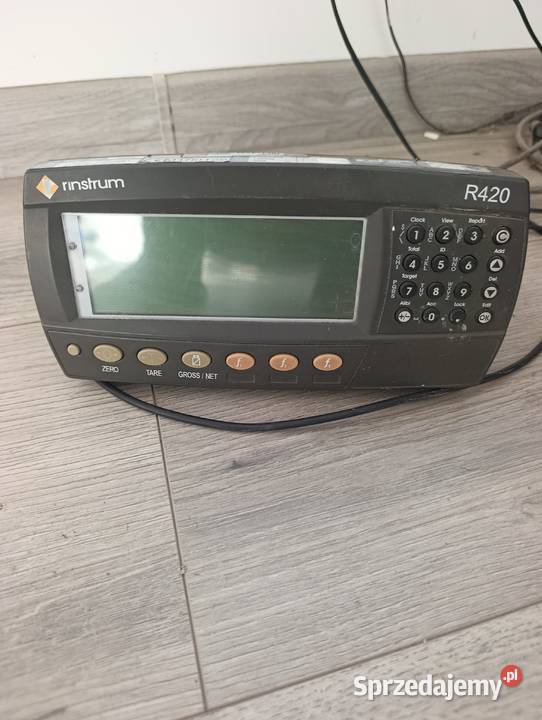 Waga najazdowa 10 ton nowsza wersja Rinstrum Prudnik