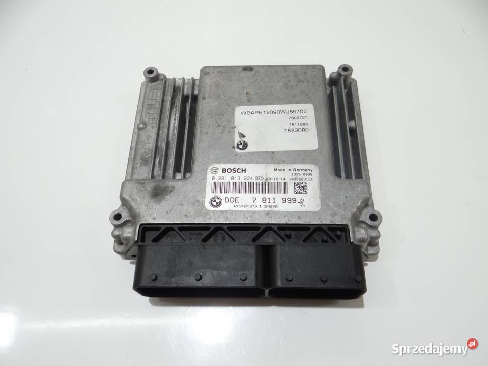 KOMPUTER SILNIKA BMW X3 E83 LIFT N47 7811999 lubelskie Strzyżewice sprzedam
