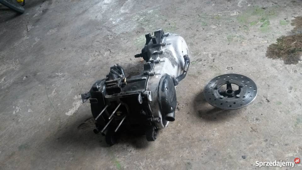 Silnik piaggio gilera pg tarcza ciecz lc