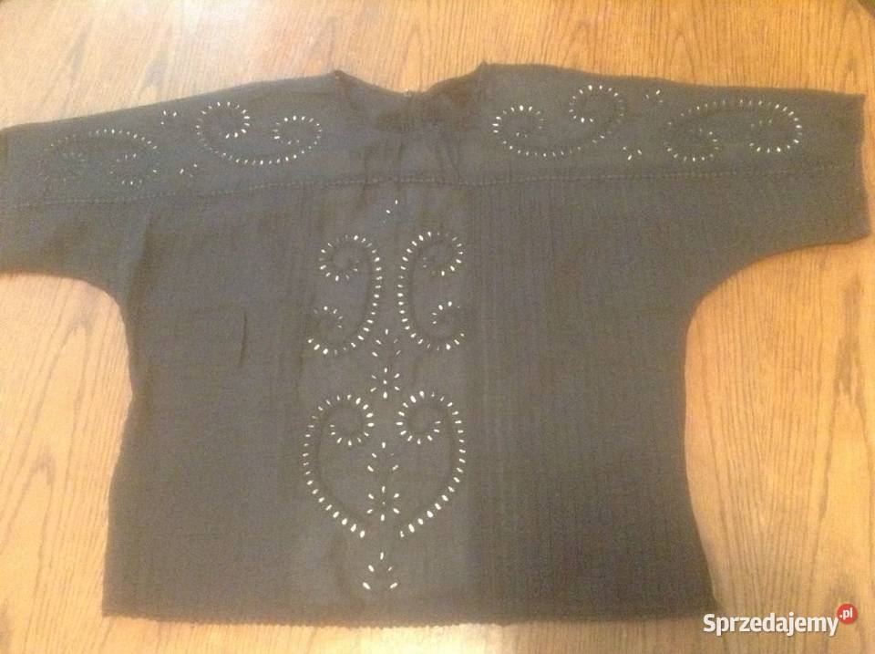 Bluzka damska kimonowa baw100 z haftem i czarny Opole