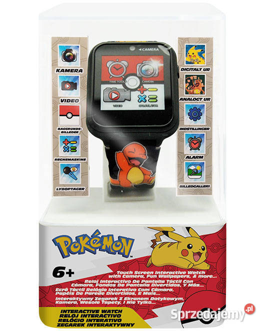 Pokemon Zegarek Smart Watch Kamera Aparat na rękę