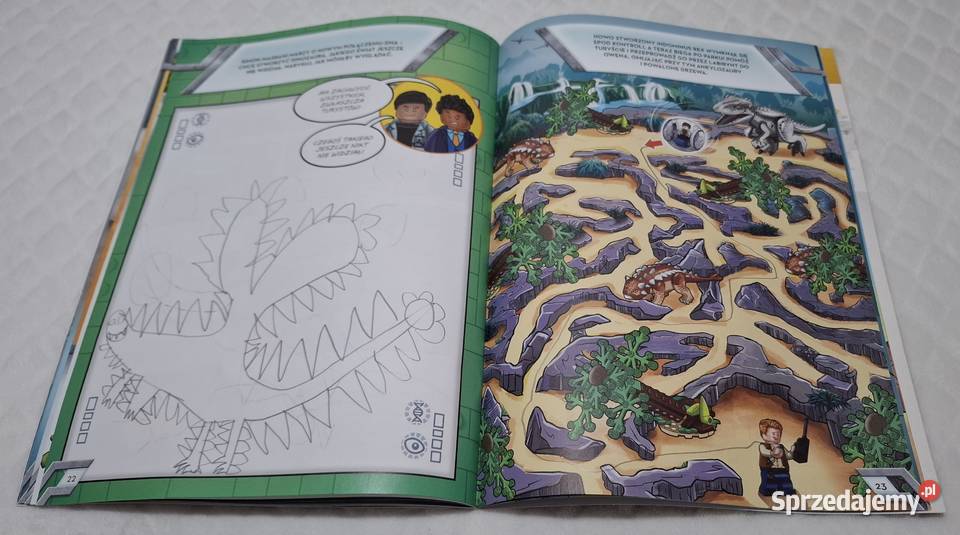 Lego Jurassic World Sekrety dinolaboratorium sprzedam
